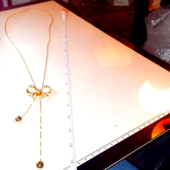 Necklace gold plated with pendant - Picture 6 of 7